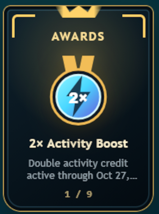 Snapshot for Login on halloween and get a surprise award.